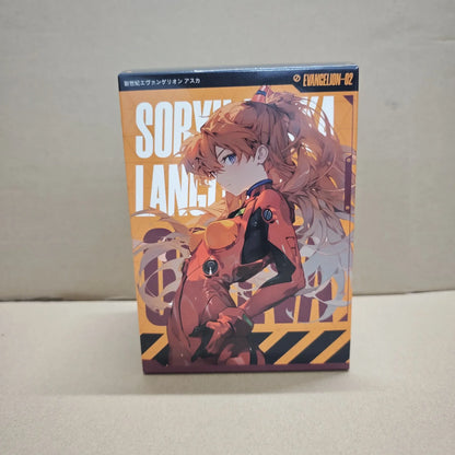 NEON GENESIS EVANGELION Asuka Langley Soryu PVC Figure – Anime College-Style Collectible Doll Toy Gift