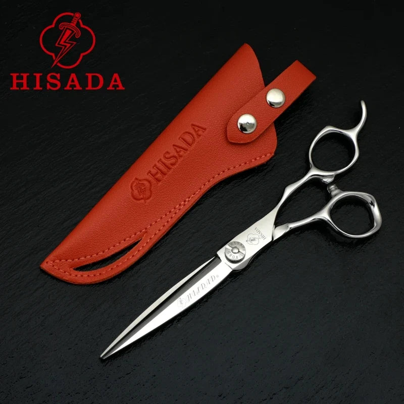 HISADA Professional Hairdressing Scissors – 6.0 Inch VG10 Barber Scissors for Salon Hair Cutting