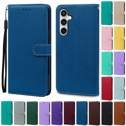 Samsung Galaxy A17 5G Case - Leather Flip Wallet Cover for A175F/A176B 4G & 5G