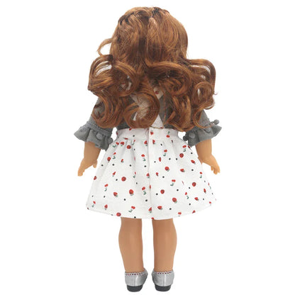 18-Inch American Girl Doll Clothes – Coat, Tights & Pants Outfit for Newborn & Baby Dolls