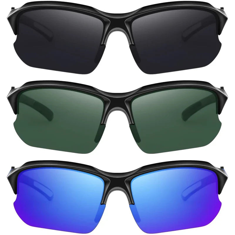 Fashion Sports Polarized Sunglasses – Lightweight Outdoor Goggles for Men and Women, Cycling, Running, and Fishing