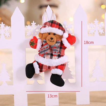 Red Star Christmas Tree Ornament – DIY Xmas Pendant New Year Party Gift Home Decor Noel Navidad
