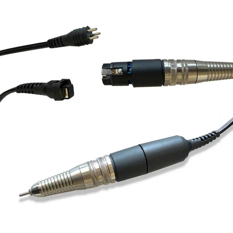 UP200 Electric Nail Drill Handpiece – 35,000 RPM 3-Pin Core Manicure & Pedicure Machine Handle