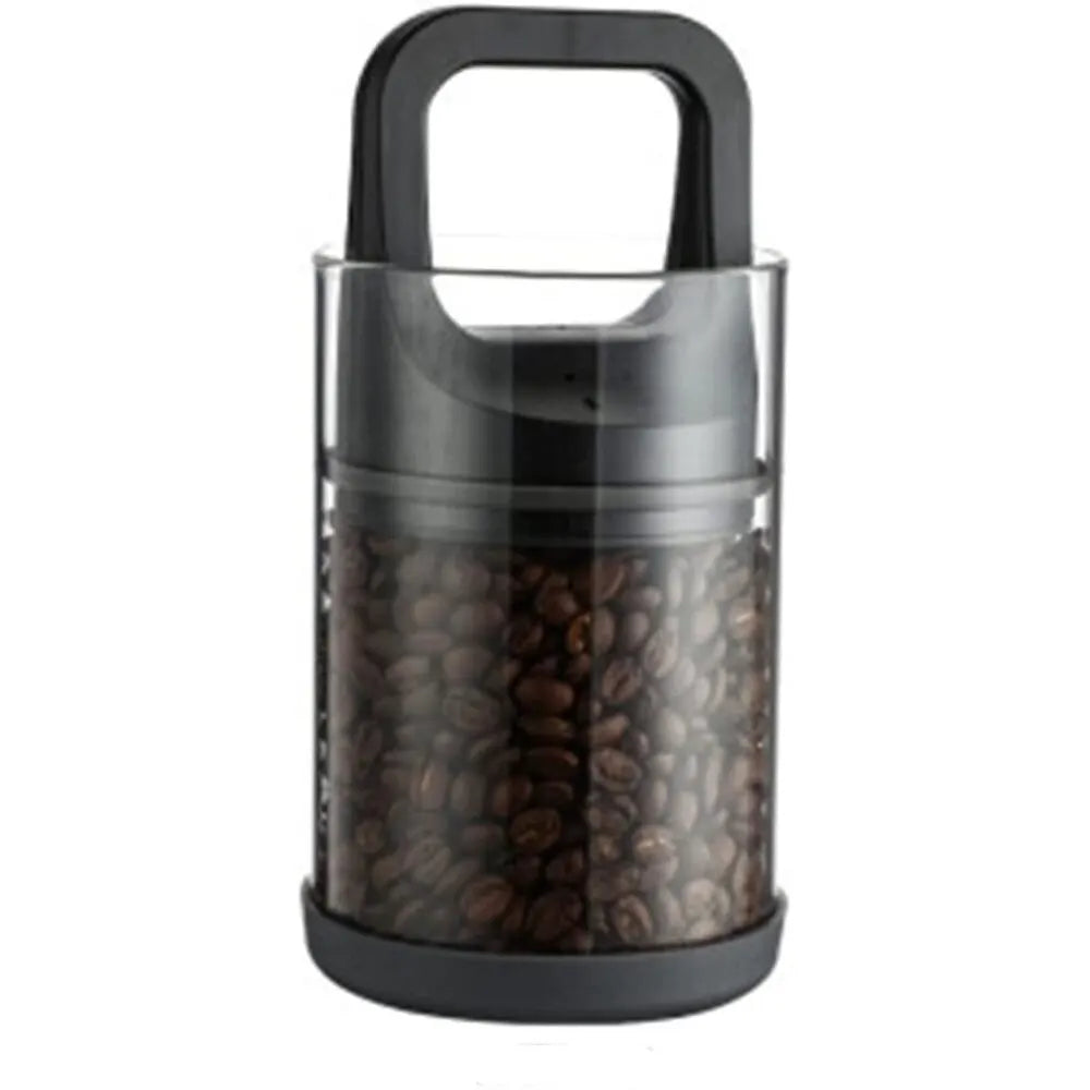 Clear Coffee Container | Vented and Vacuum-Sealed Beans Storage | Moisture-Proof Fresh Keeping Tank