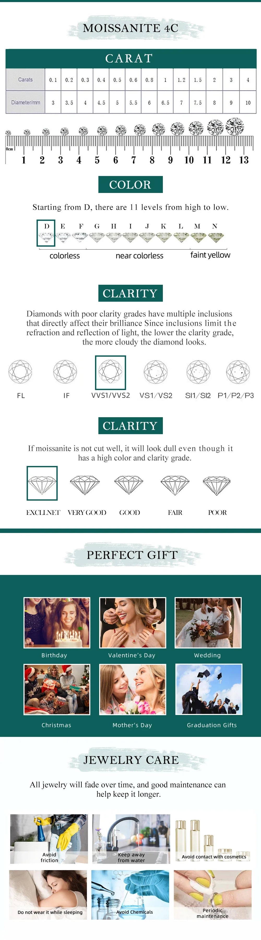 3×6mm Marquise Cut Moissanite Eternity Ring — 925 Sterling Silver Engagement & Wedding Band for Women and Men with GRA Certificate