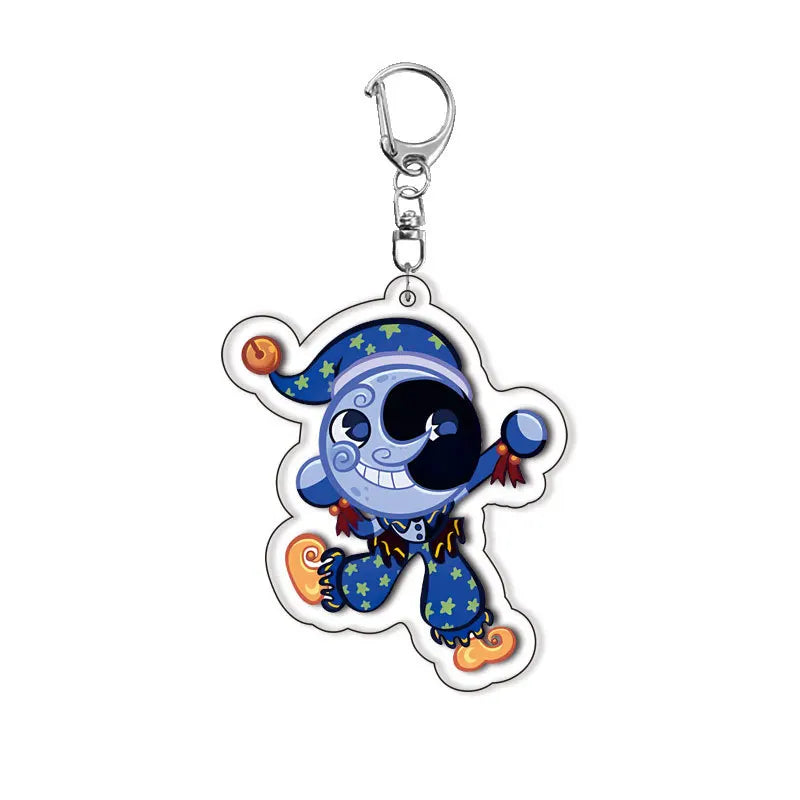 Sundrop FNAF Acrylic Keychain Pendant – Cute Fan Gift & Fun Souvenir Llavero Accessories
