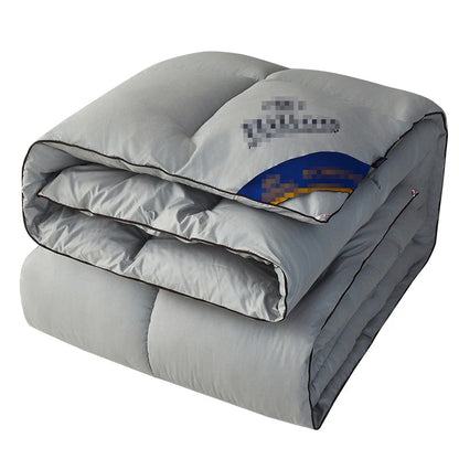 Hotel White Goose Down Duvet – 95% Fill, All-Season Quilt for Summer, Spring, Autumn & Winter