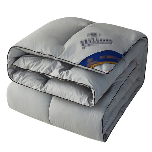 Hotel White Goose Down Duvet – 95% Fill, All-Season Quilt for Summer, Spring, Autumn & Winter