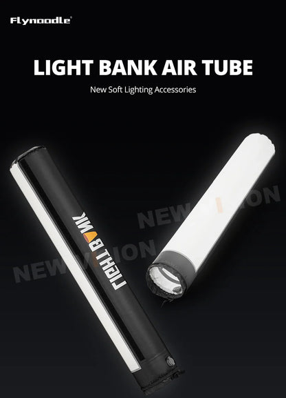 Flynoodle Air Tube Inflatable Softbox - Video Light Diffuser for Aputure, Nanlite, Godox, ZHIYUN & COLBOR