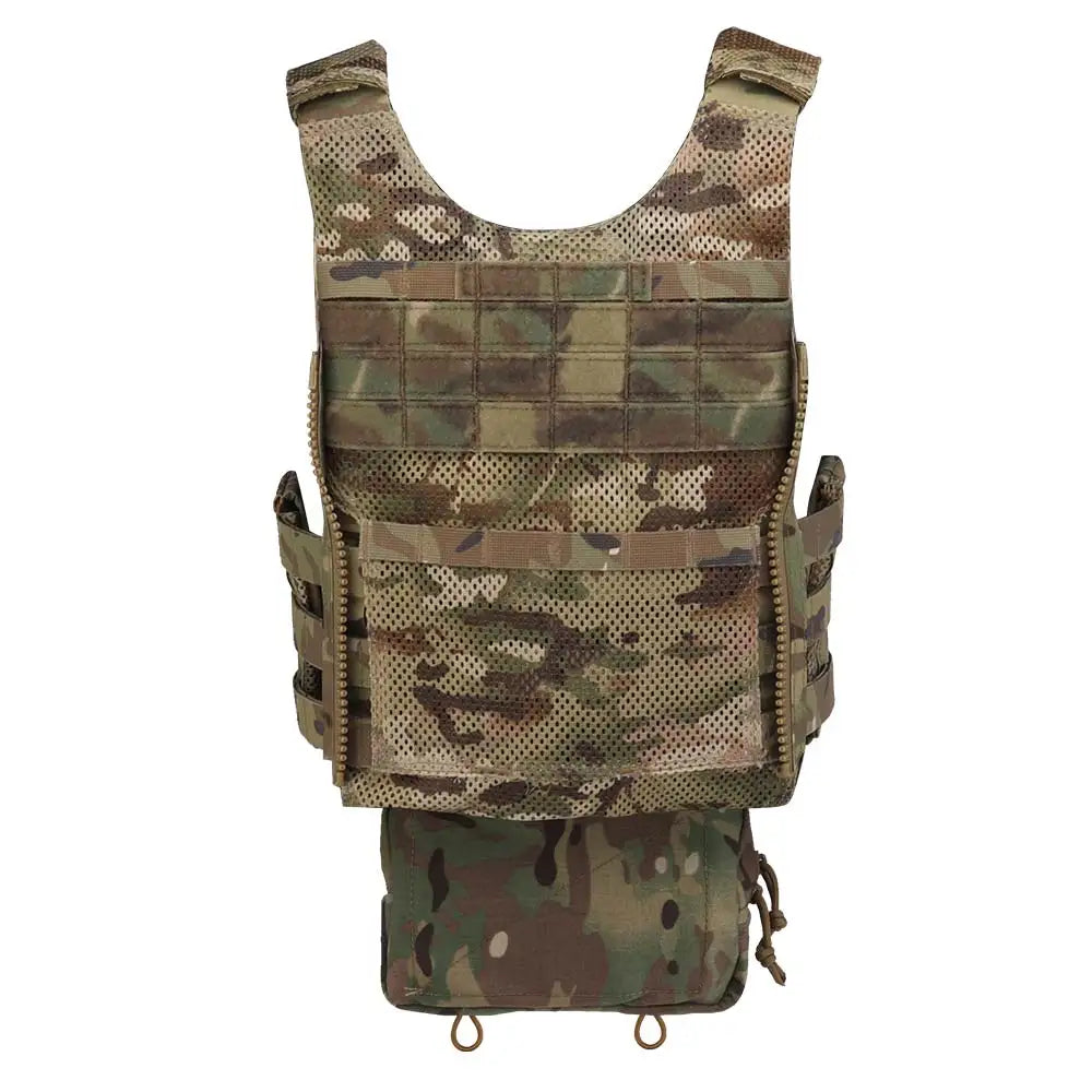 Tactical Vest LV119 Plate Carrier Set – Lightweight OTB Maritime Airsoft Hunting Vest with Underbelly Bag & Triple Mag Pouch