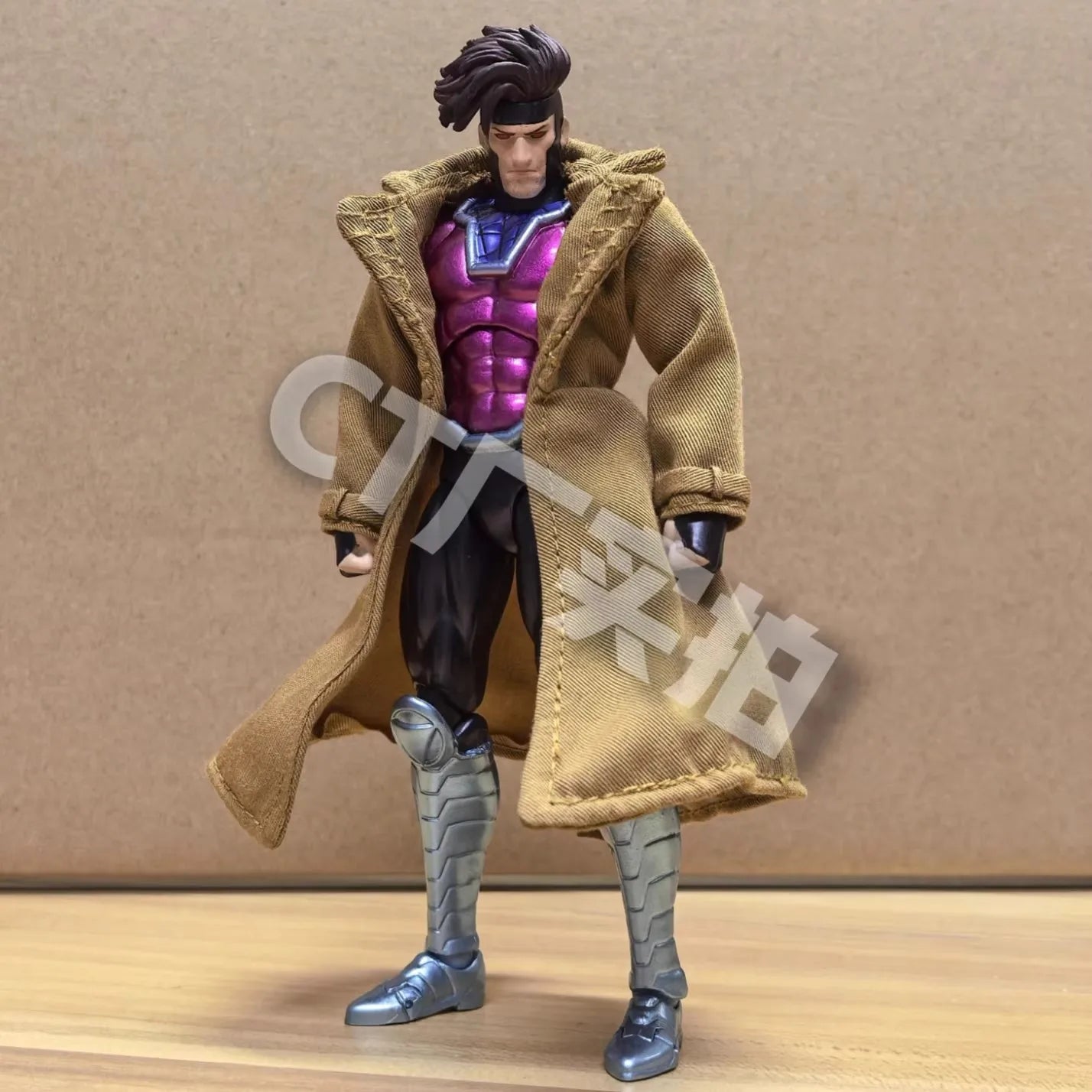 Ct Toys 1/12 Gambit Action Figure — Mafex 131 X-Men Comic Version | Anime Model Collectible Gift for Kids
