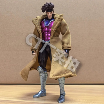 Ct Toys 1/12 Gambit Action Figure — Mafex 131 X-Men Comic Version | Anime Model Collectible Gift for Kids