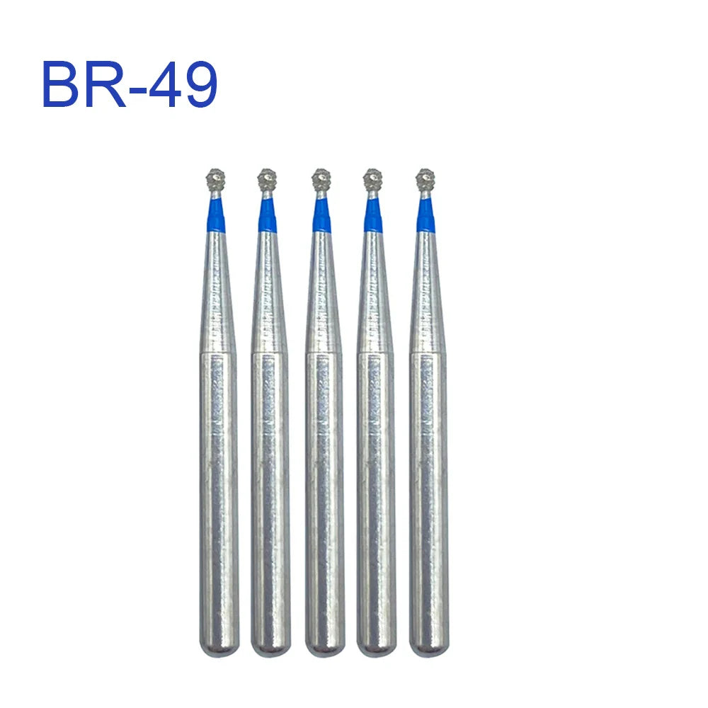 5pcs FG Dia 1.6mm Dental Drills – High-Speed Handpiece Diamond Burs for Teeth Whitening