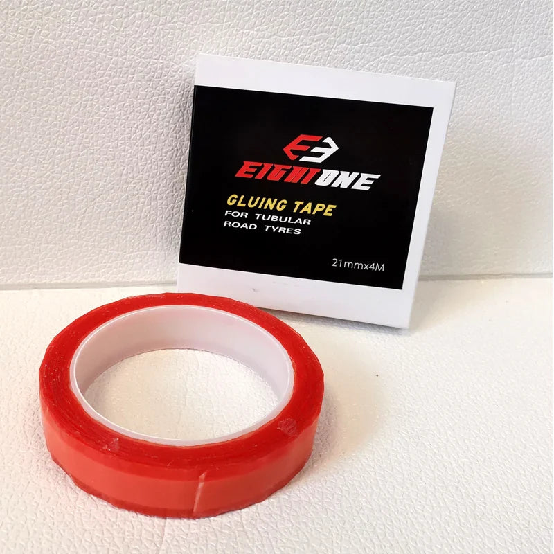 EIGHTONE High Viscosity Double-Sided Tubular Gluing Tape — For 700C Road Bike Tubular Tires, Carbon & Aluminum Alloy Rims