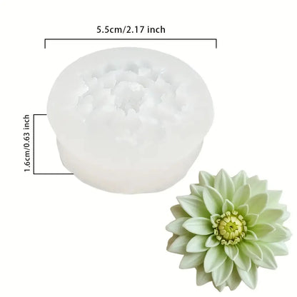 3D Flower & Butterfly Silicone Mold – Durable DIY Craft Tool for Home Decor, Clay, Soap, Candle Making, and Aromatherapy