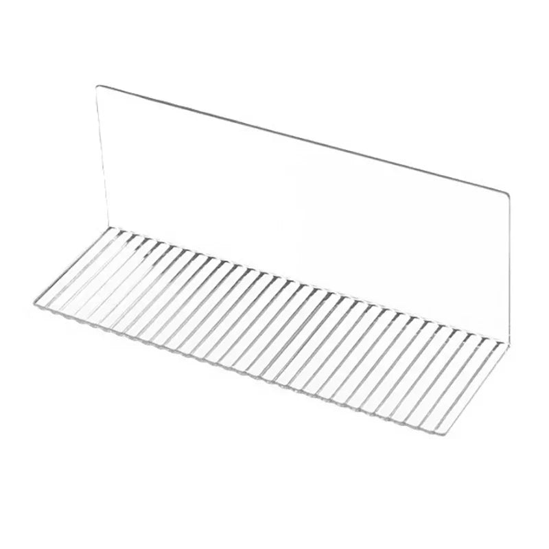 Self-Adhesive Acrylic Wall Mounted Display Shelf — Transparent Figure & Toy Storage Rack Holder