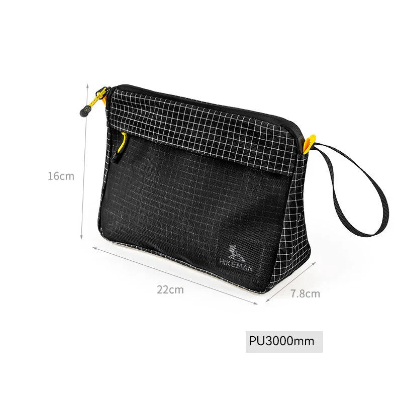 Premium Waterproof Toiletry Bag – UHMWPE Fabric Portable Travel Organizer with Large Capacity, Multi-Functional, 70g