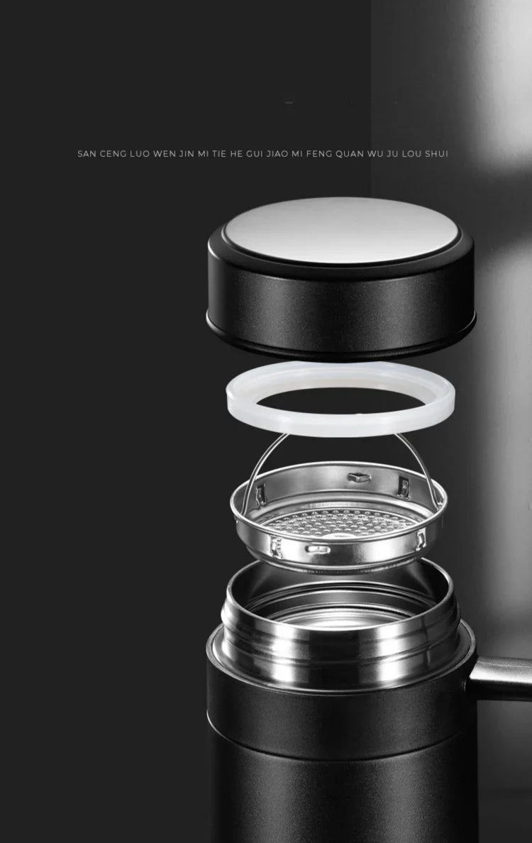 Large Capacity Stainless Steel Vacuum Flask Heat Preservation Insulated Household Cup
