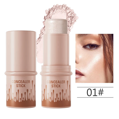 Multi-Color Natural Conforming Shadow Repair Stick – 3D Light Concealer, Blush & Multi-Functional Highlight Stick