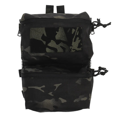 V5 FCPC Tactical Vest Backplate – Military Airsoft Hunting Plate Carrier with Sub-Package, Double Mag & Sundries Pouch