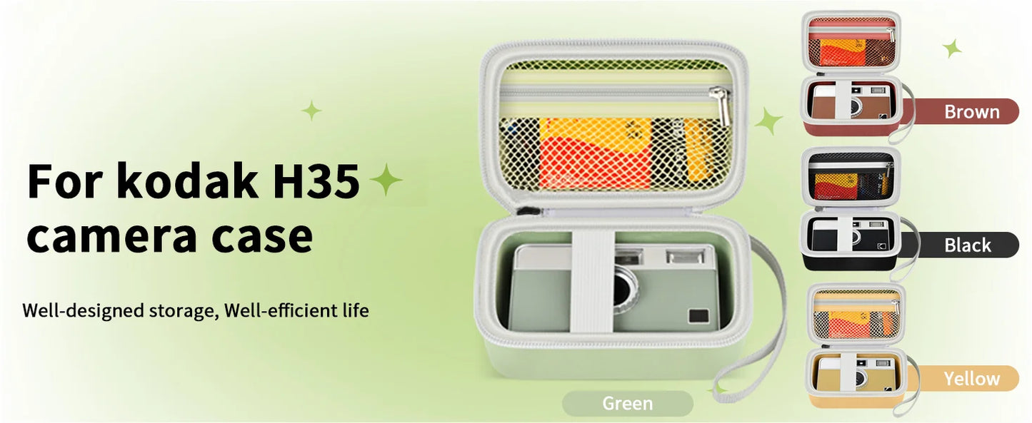 Digital Camera Case for Kodak EKTAR H35/H35N & Ultra F9 M35/M38 Paper Shoot Cameras