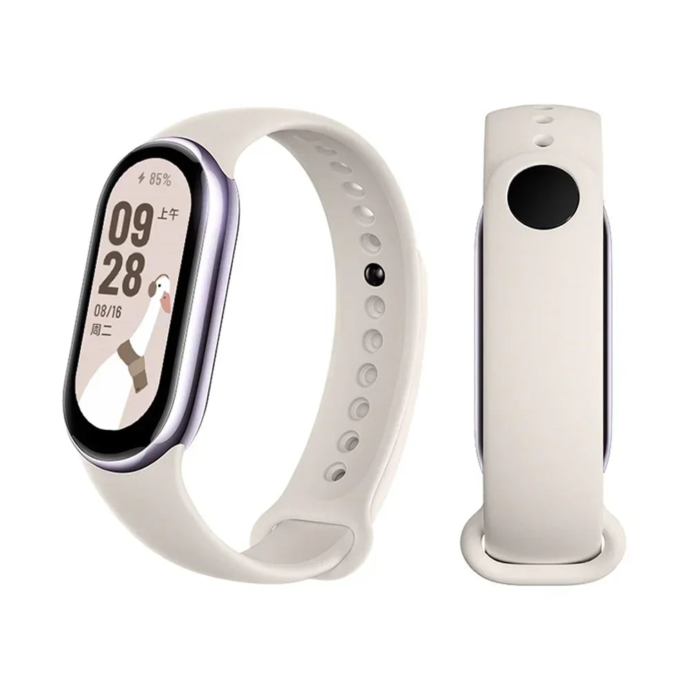 Sport Silicone Strap for Xiaomi Mi Band 9/8 NFC – Replacement Smartwatch Wristband Bracelet