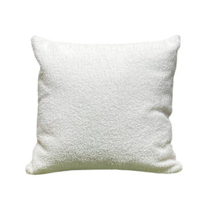 Plush Decorative Throw Pillow Cover 45x45cm – Soft Sofa Cushion Case for Living Room Home Décor Pillowcase