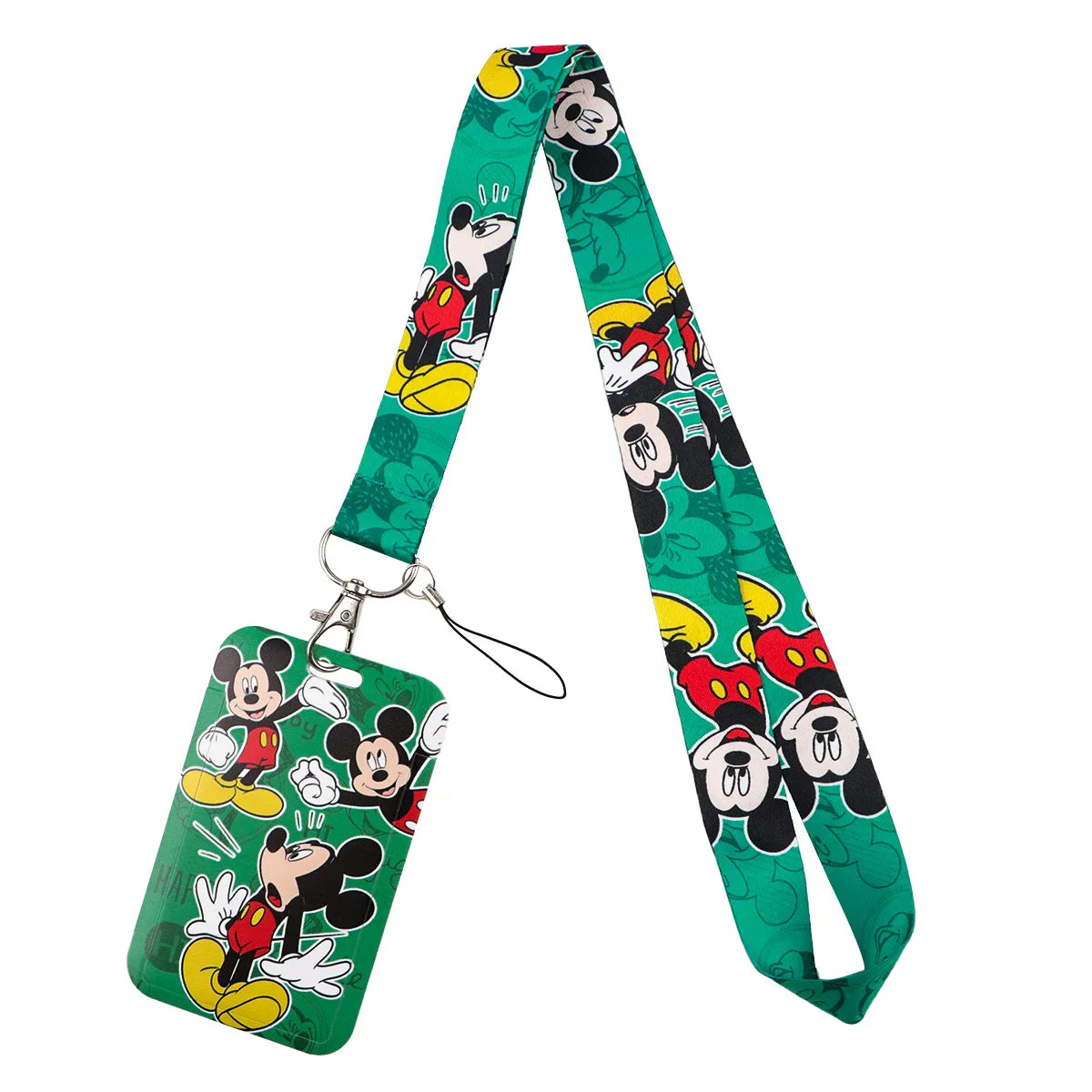 Cartoon Stitch Credential Holder Lanyard – Cute Neck Strap for Keychain, Pass & Credit Card Holder Accessories