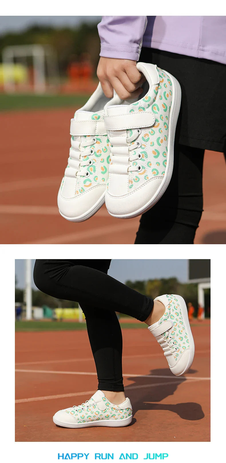 Children’s Wide Barefoot Shoes – Anti-Slip Zero-Drop Sport Sneakers for Boys & Girls