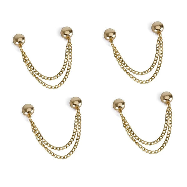 4PCS Multi-Function Magnetic Clothing Clips – Pinless Brooch Clips for Women’s Clothes & Cardigans