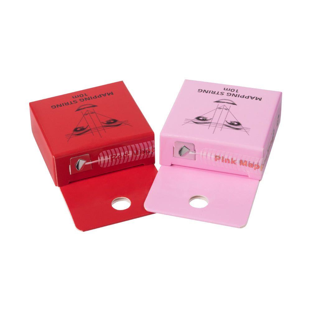 10m Pre-Inked Mapping String for Eyebrows – Microblading & PMU Marker Thread in Box for Tattoo Brow Mapping