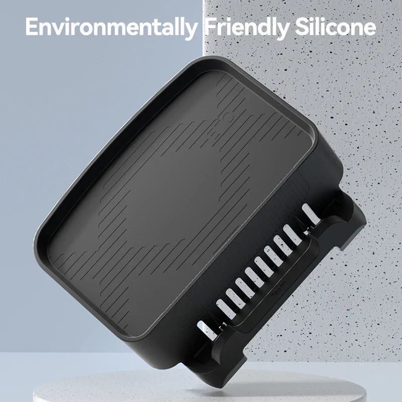 Herval Silicone Air Vent Phone Holder & Storage Tray for Tesla Model Y/3 Highland – Car Tissue Box Organizer Accessory