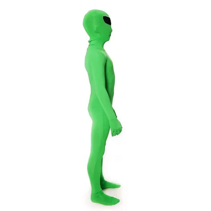 Extraterrestrial Onesie Cosplay Costume - Unisex Adjustable Sleepwear & Party Outfit