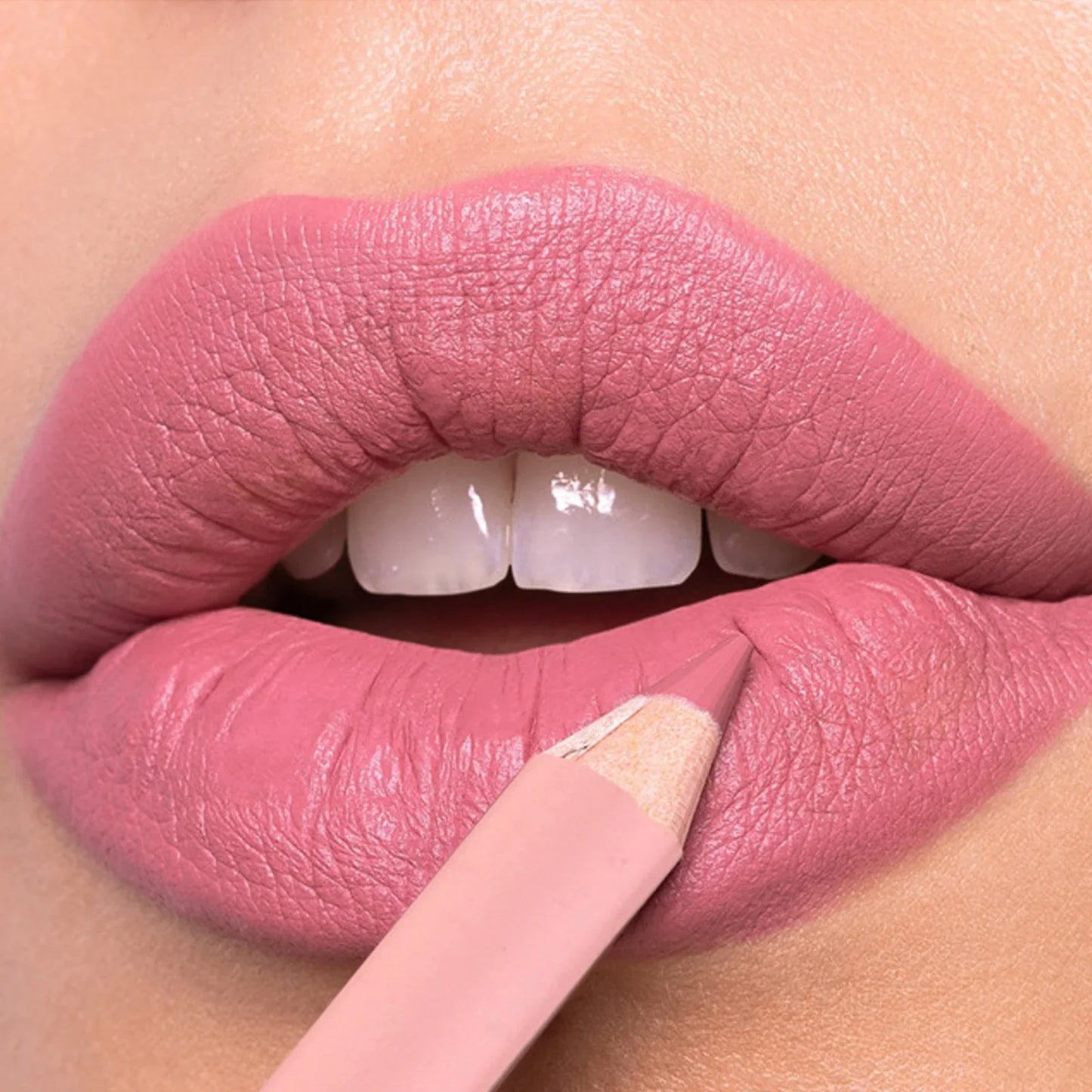 12-Color Matte Lipliner Pencil – Waterproof, Plumping Lip Liner for Natural Nude & Pink Shades | Professional Lip Contour Makeup