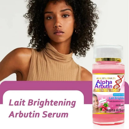 Alpha Arbutin Serum with AHA 30% & BHA 2% – Brightening & Moisturizing Face Care for Dull, Dark Skin