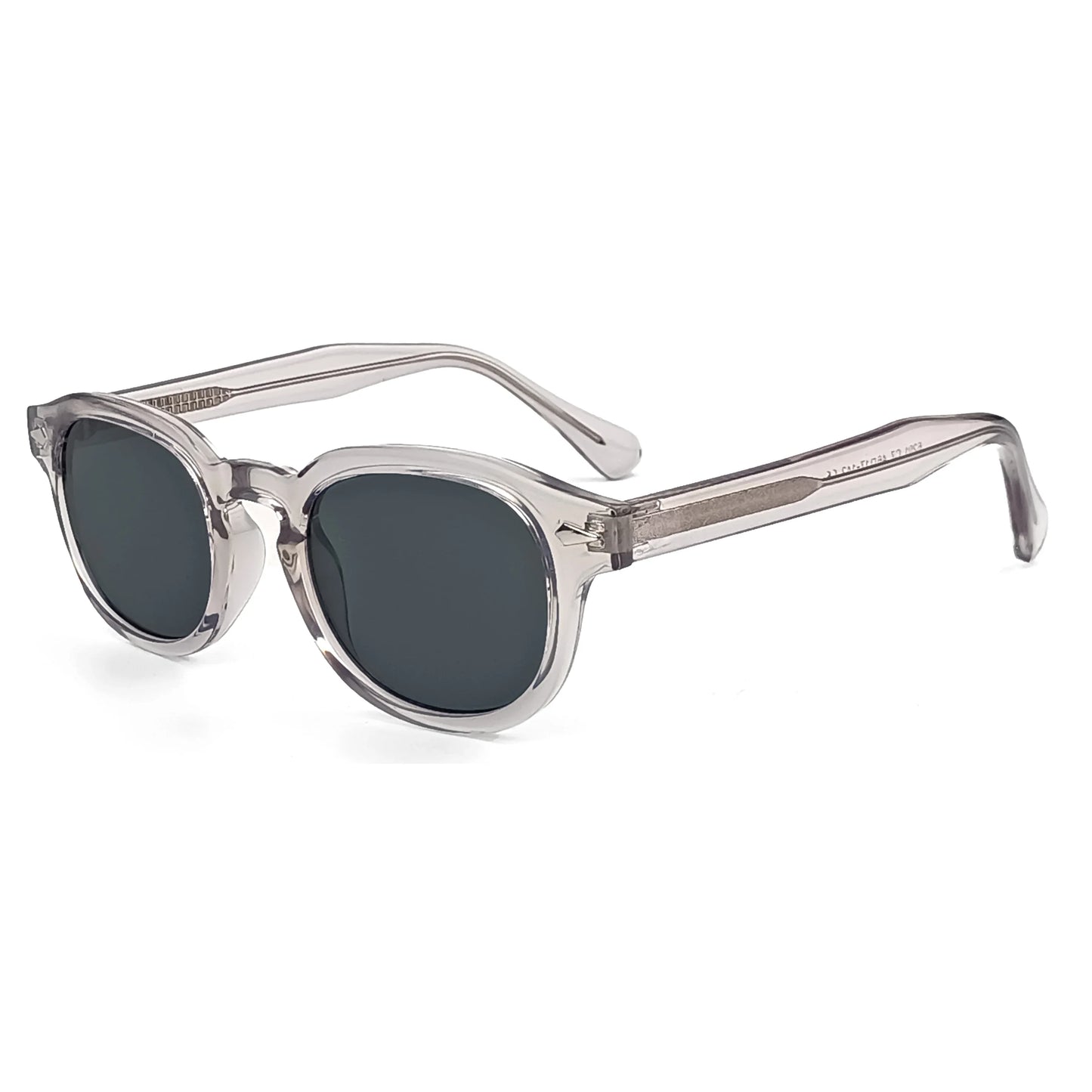 CATERSIDE Retro Round Sunglasses — Luxury Punk Pin Temple Shades for Men & Women, Sports, Leisure & Party UV400 Eyewear