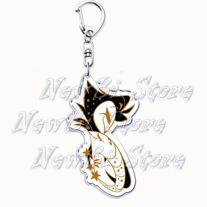 Helluva Blitzo Anime Keychain – Boss Pendant Bag Accessory & Fan Gift Keyring Jewelry