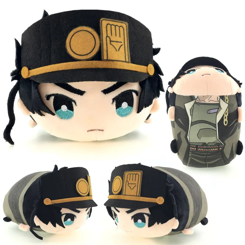 20cm JoJo's Bizarre Adventure Plush Toy – Johnny Joestar & Jolyne Cujoh Stuffed Doll, Birthday Gift for Children