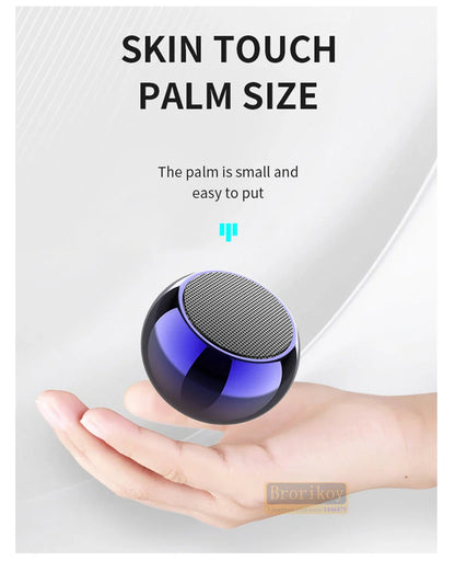 Metal Mini Wireless Bluetooth Speaker — HiFi Portable Subwoofer with Super Bass Stereo for Mobile, PC & Music Playback