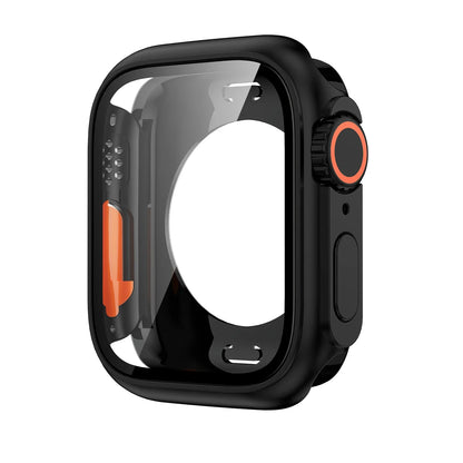 Hard PC Front & Back Screen Protector Case for Apple Watch Series 4-9 & SE/Ultra – 40mm-45mm iWatch Cover