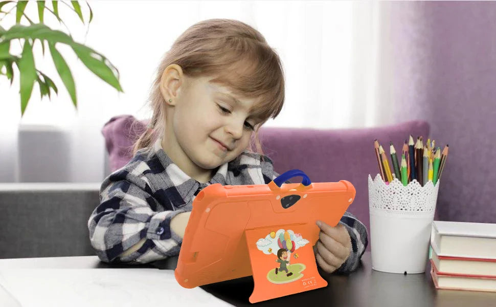 7-Inch Kids Tablet PC – Android 13, Quad-Core, 4GB RAM & 64GB ROM, Educational Learning Tablet for Children