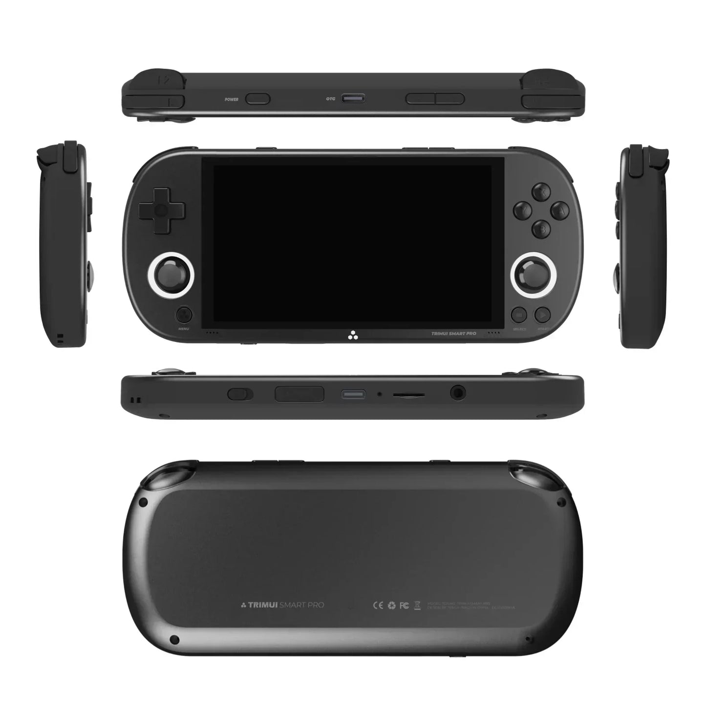 Trimui Smart Pro Handheld Game Console – 4.96'' IPS Screen, Linux System, Joystick, RGB Lighting, Retro Video Game Player