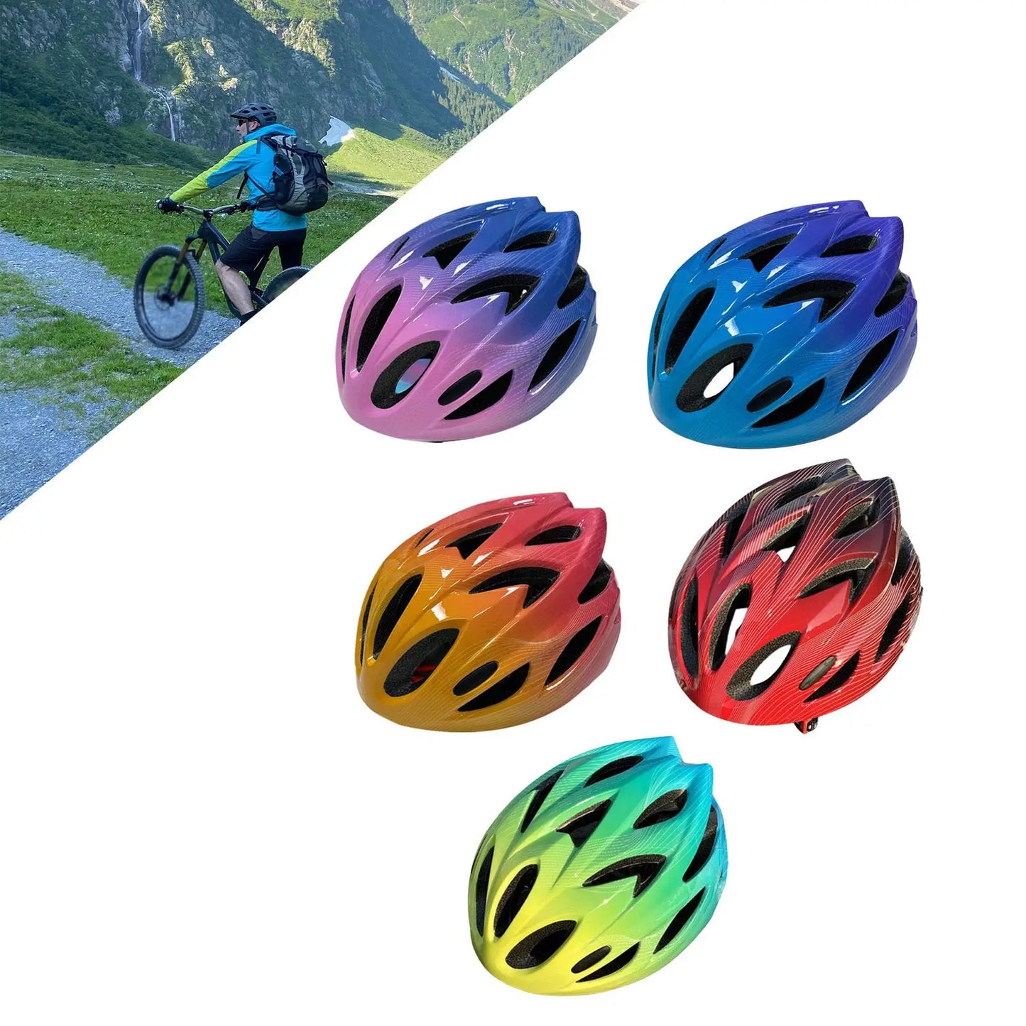 Kids Bike Helmet – Lightweight & Portable Child Bicycle Helmet (52-58cm) for Biking, Skating & Outdoor Riding