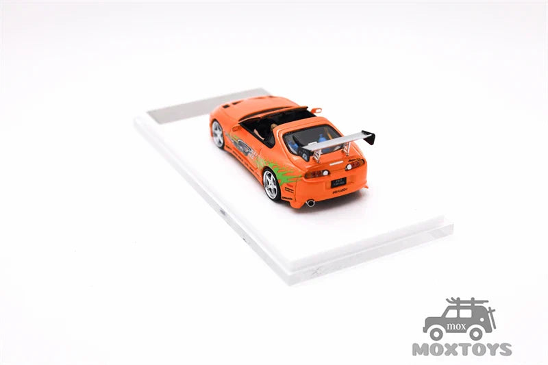 Preorder FS 1:64 Supra Targa A80 Bomex FNF Orange – Limited Edition Diecast Model Car