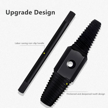 Double Head Wrench Faucet Valve & Screw Extractor Set: Tools for Removing Damaged Bolts, Broken Pipes, and Wires - Removal Tool Kit