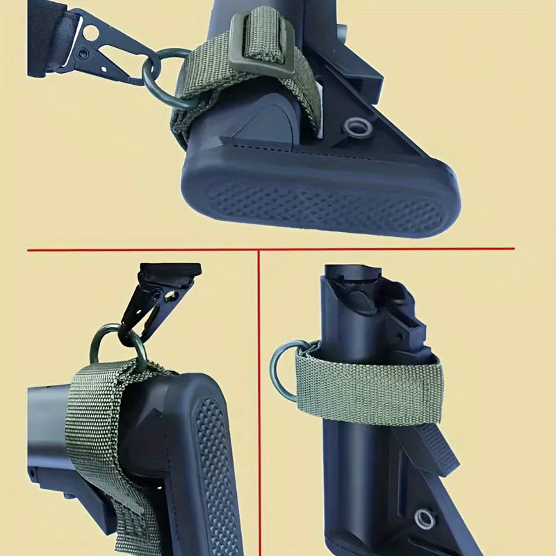 Universal Tactical Sling with D-Ring – Wear-Resistant Strap for Shooting, and Hunting