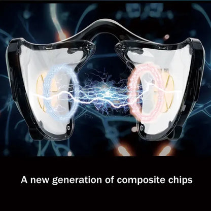 V-Shaped Facial Massager - Lift and Tighten Jawline, Mandibular Muscle Toning, Weight Loss Instrument with Phototherapy for Face Care