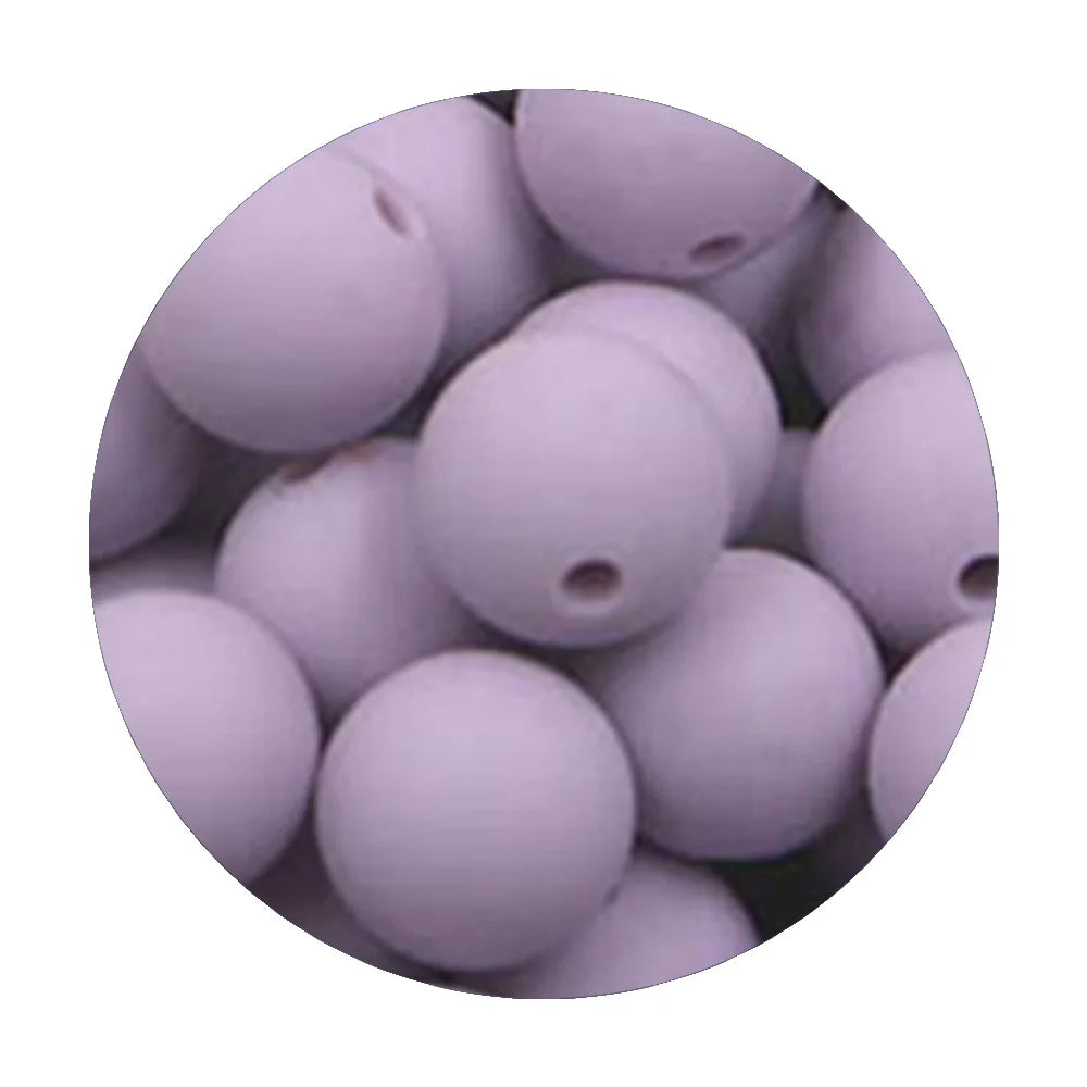 50Pcs Silicone Spacer Beads - 9/12/15mm Round Loose Beads for DIY Necklace Bracelet Jewelry Making
