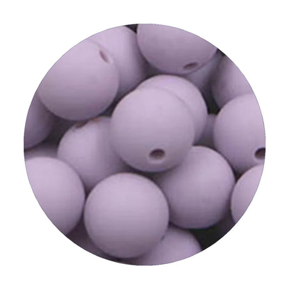 50Pcs Silicone Spacer Beads - 9/12/15mm Round Loose Beads for DIY Necklace Bracelet Jewelry Making