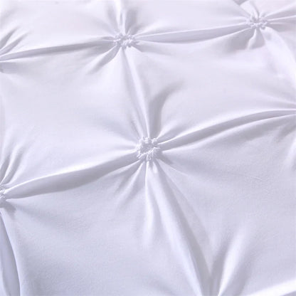 Queen 3-Piece Comfort Set – Gray Bed in a Bag Bedding Set with Duvet Cover & Pillowcases (No Comforter)